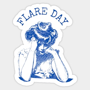 Flare Day Sticker